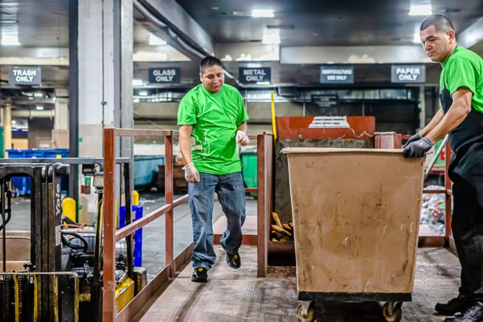 Las Vegas Livestock food recycling Venetian