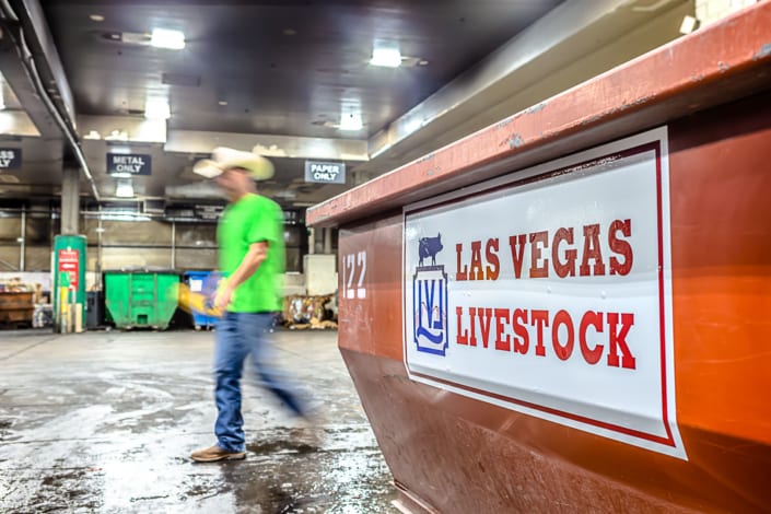 Las Vegas Livestock food recycling Venetian